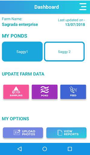 Olam Aqua App screenshot 1