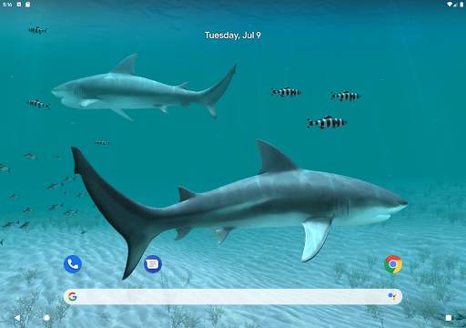 Sharks 3D - Live Wallpaper screenshot 10