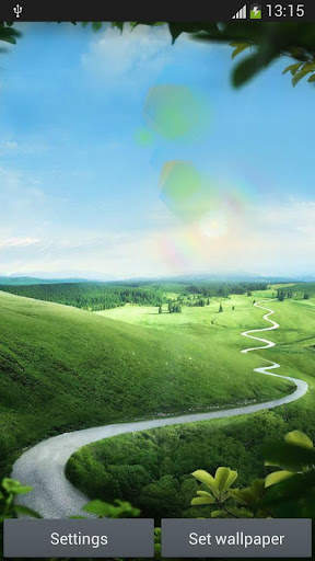 Amazing Touch Sun And Grass screenshot 2