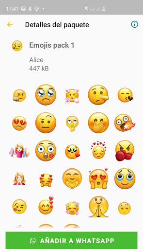 Nouveaux autocollants emoji 3D WAstickerapps screenshot 3