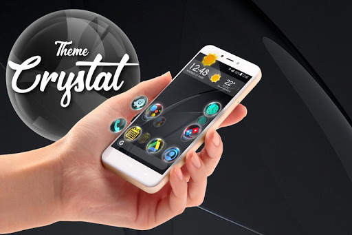 Apolo Crystal - Theme Icon pack Wallpaper 1 تصوير الشاشة