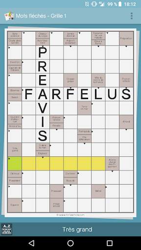 Jeux de grille (mots fléchés & sudoku) screenshot 1