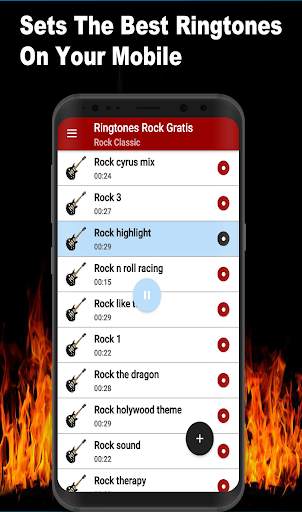 Ringtones rock music screenshot 3