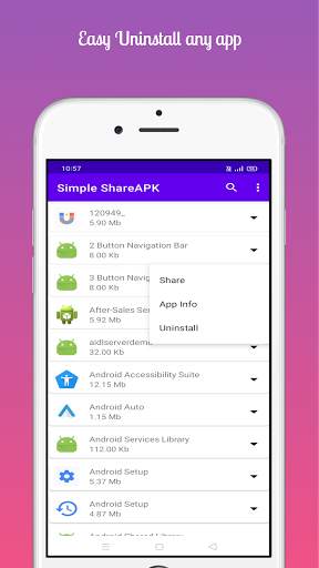 Simple ShareApp – apk share screenshot 4