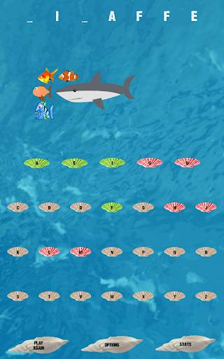 Hangman (Shark Attack) screenshot 19