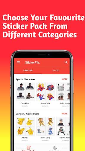 StickerFlix - WA sticker Apps screenshot 2
