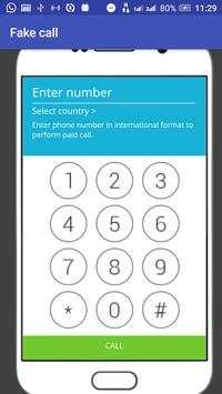 free fake call screenshot 2