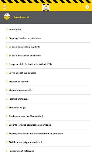 Sécurité sur les Chantiers screenshot 7