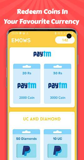 EMOWS - Watch , Spin , Scratch & Earn स्क्रीनशॉट 4