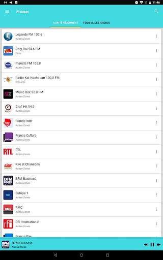 Radio France - direct radios screenshot 7
