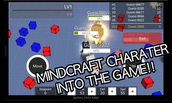 Battle of MineCraft screenshot 1
