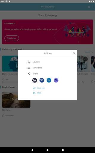 My Learning screenshot 12