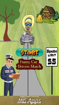 Funny Car Drivers Match screenshot 1