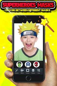 Superhero Camera Face Changer स्क्रीनशॉट 1