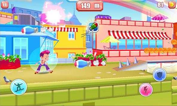 Skate Runner King 3D screenshot 2