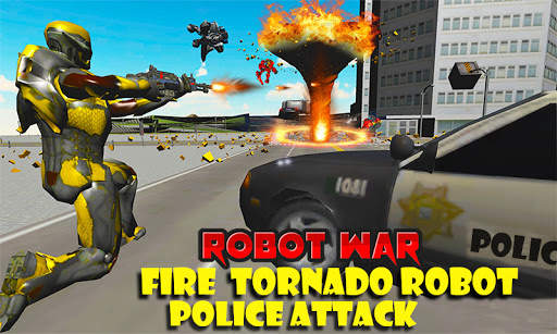 Tornado Robot Car Simulator screenshot 6