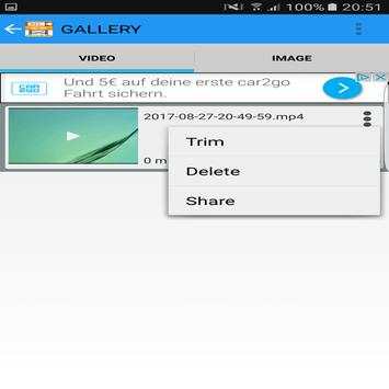 Record Screen Video Audio Foto Trim screenshot 3