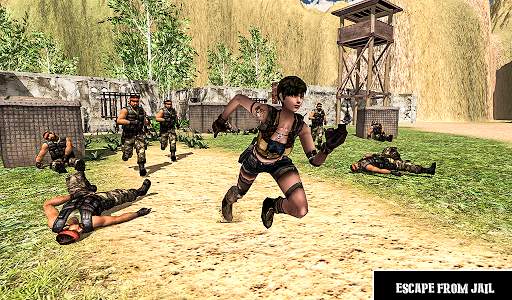 Girl Spy Commando Jail Escape Adventure Simulator screenshot 10