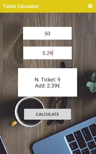 Ticket Calculator App screenshot 2