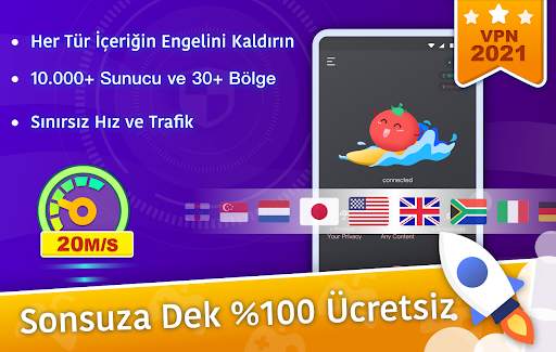 Tomato VPN | VPN Proxy screenshot 1
