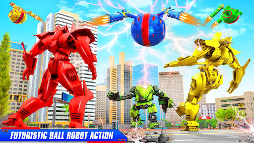 robot bóng trò chơi biến hình screenshot 3