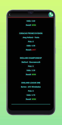 Real Football Tipster screenshot 2