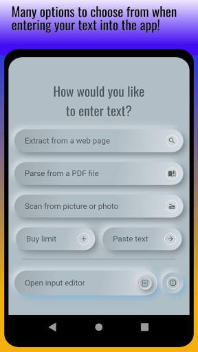 Summarizer screenshot 2