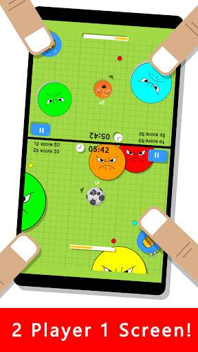 2 Player Balls War Offline screenshot 1