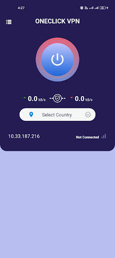 OneClick VPN - Turbo VPN App screenshot 1