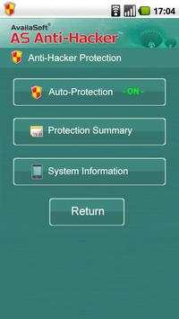 AS AntiHacker screenshot 2