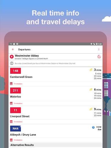 Bus Times London – TfL timetable and travel info screenshot 17