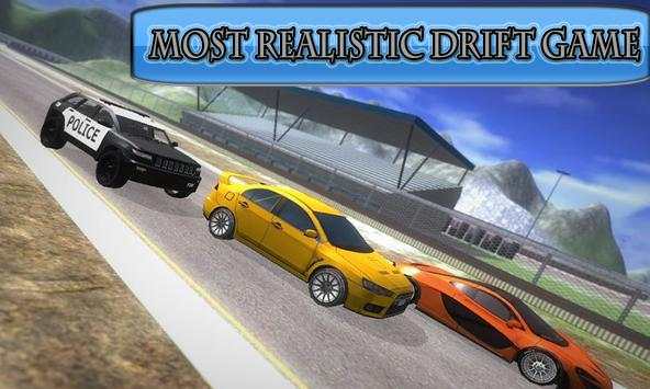 Car Drift - Police Drift Car Racing 3D 2018 screenshot 2