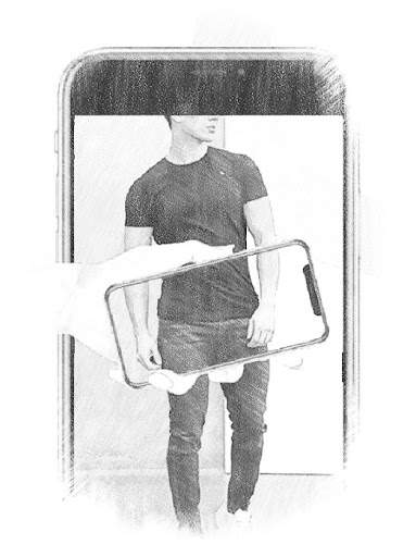 eCamera Scanner Prank Sketcher screenshot 3