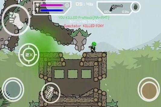 Trick Doodle Army 2 Mini Militia screenshot 2