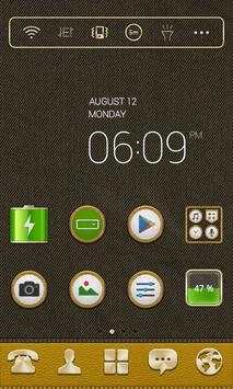 Dand Badge LINE Launcher theme screenshot 1