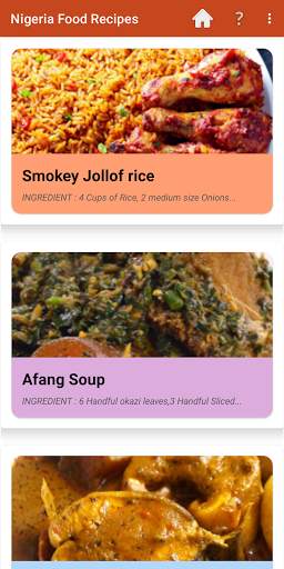 Nigerian Food Recipes 2020 screenshot 1
