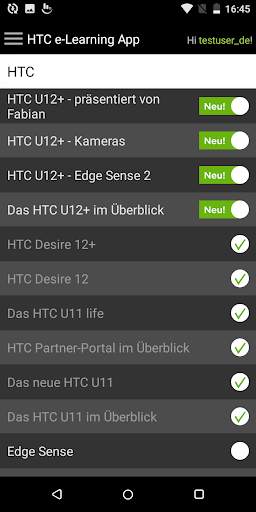 HTC e-Learning für HTC Partner скриншот 2