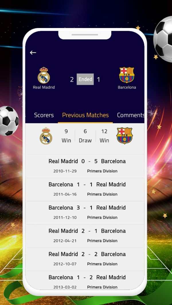 Kora Goal - Sports Live Scores‏‎ screenshot 5