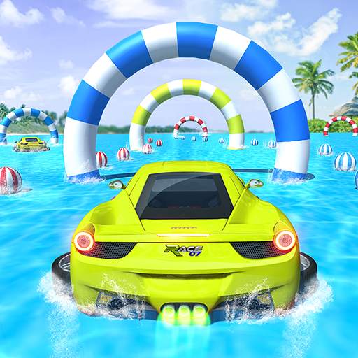 Water Surfing Car Racing Stunts: Car Driving Games 1.0.4