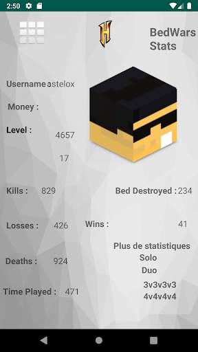 HypixelStats screenshot 2