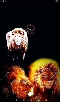 Lion Analog Clock screenshot 13