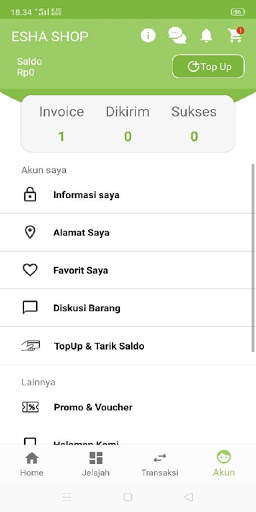 ESHA SHOP screenshot 3