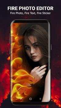 Fire Effect Photo Maker 4 تصوير الشاشة