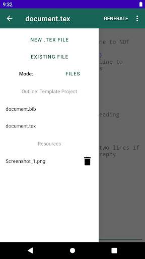 VerbTeX LaTeX Editor screenshot 3