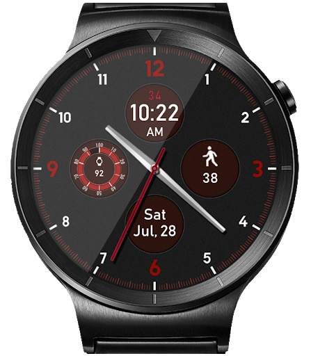 Simply Minimal HD Watch Face Widget Live Wallpaper screenshot 14