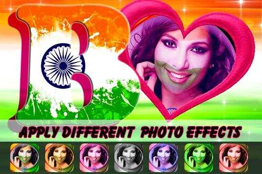 3D Indian Flag Letter photo screenshot 5