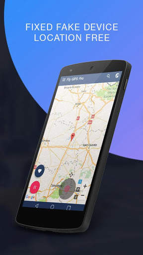 Fake GPS, Fly GPS Go screenshot 2