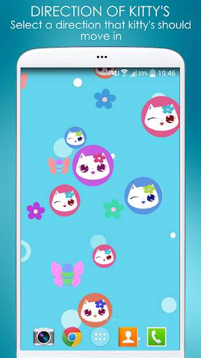 Lily Kitty Fun Live Wallpaper 2 تصوير الشاشة