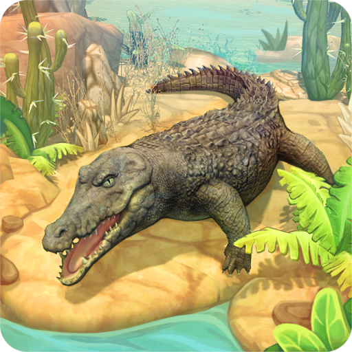 Crocodile Family Sim Online icon