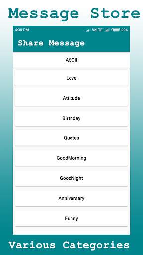 Share Message screenshot 1